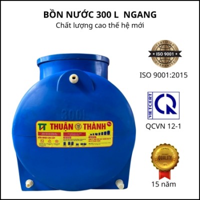 Bồn nước 300L ngang Thuận Thành